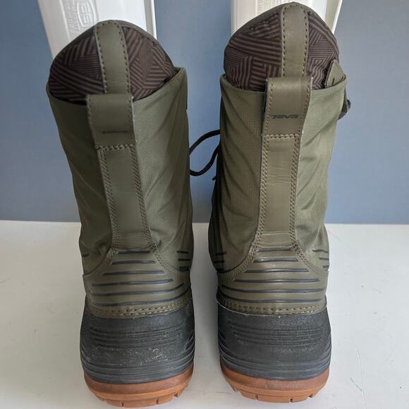 Teva boots men’s size 13 olive green military work boot lace up Thinsulate - Picture 5 of 15